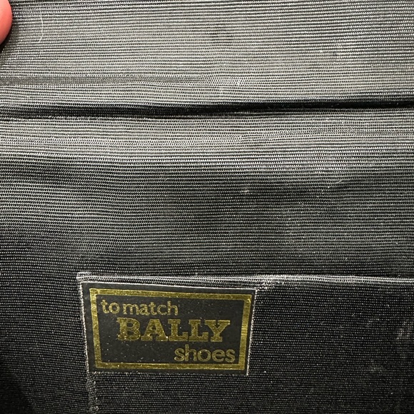 Vintage Bally Dark Navy Leather Clutch – Mid-Century - Picture 10 of 10